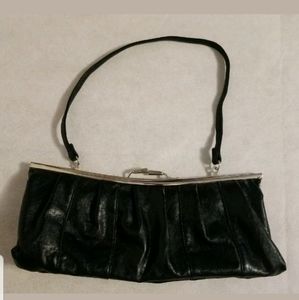classy Black GIANNINI Clutch/Evening Purse